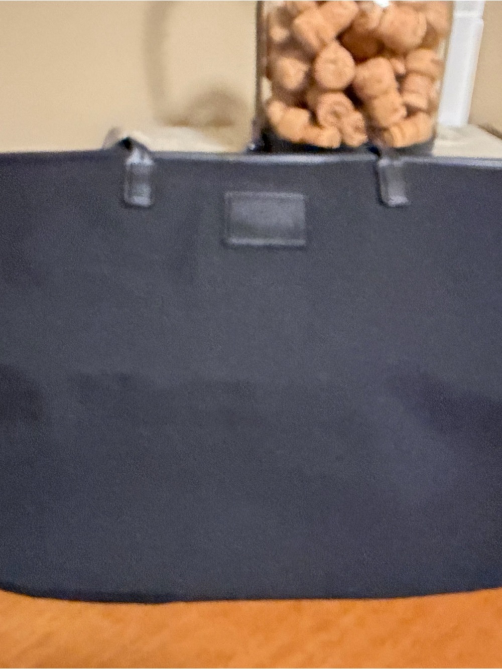 NEW Canvas Black Tote Bag - Sleek Everyday Carry